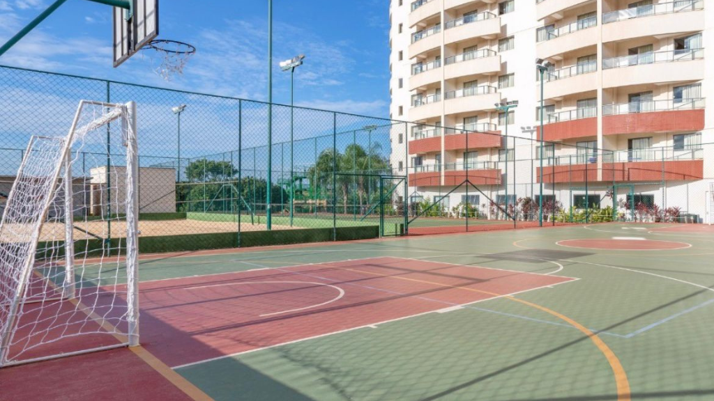 Faça seus treinos em um ambiente confortável no Wyndham Olímpia.