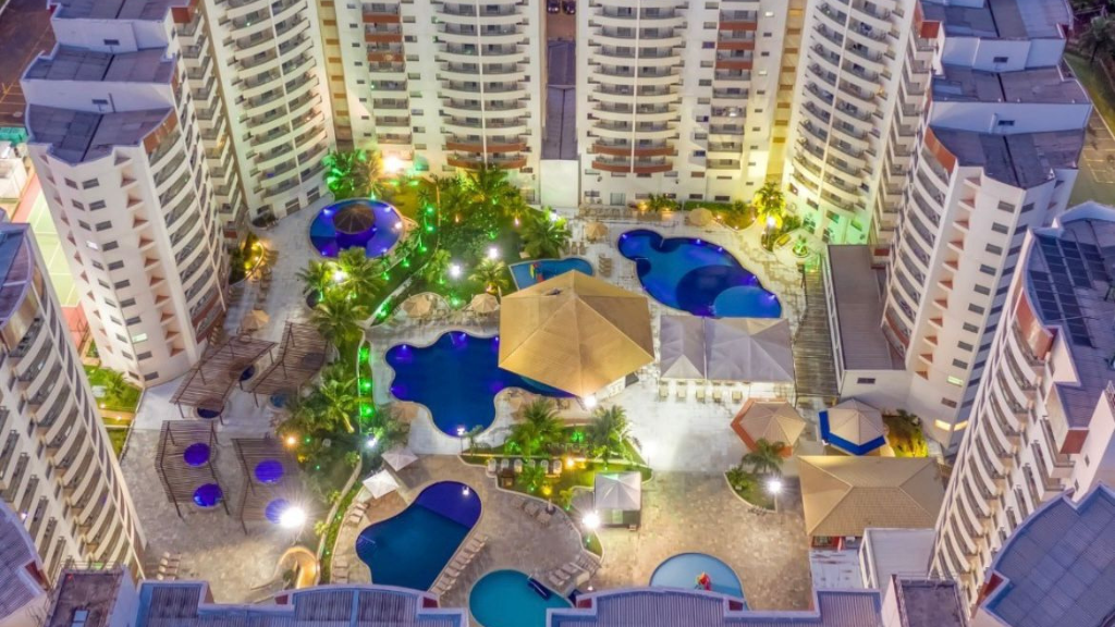 O Wyndham Olímpia oferece 11 piscinas climatizadas, perfeitas para todas as idades.
