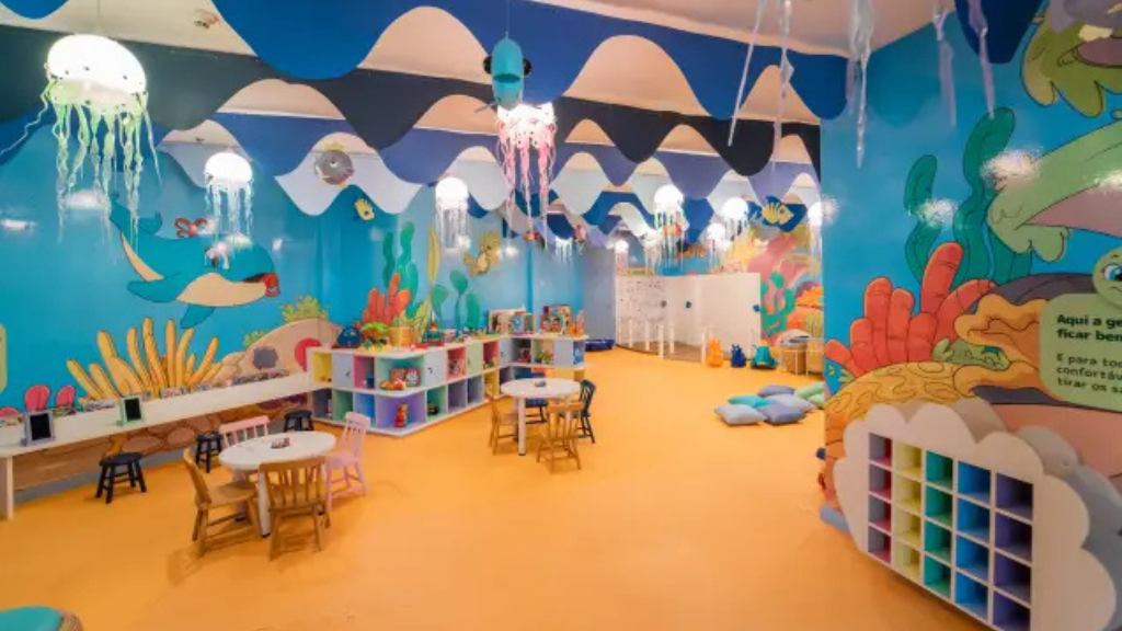 No Costa do Sauípe Premium Sol, até o kids club é diversão garantida para os pequenos.